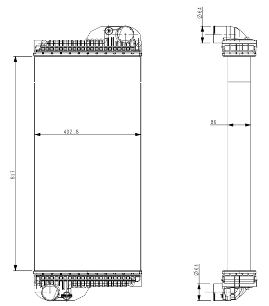 Radiateur NRF 530005