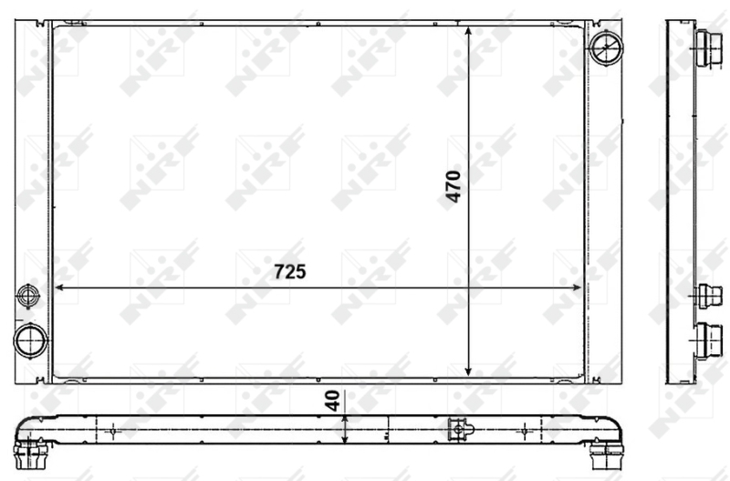 Radiateur NRF 53018