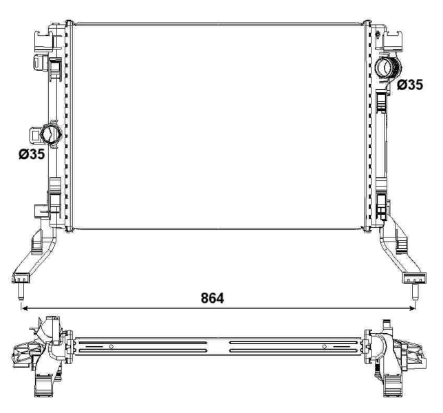 Radiateur NRF 53026