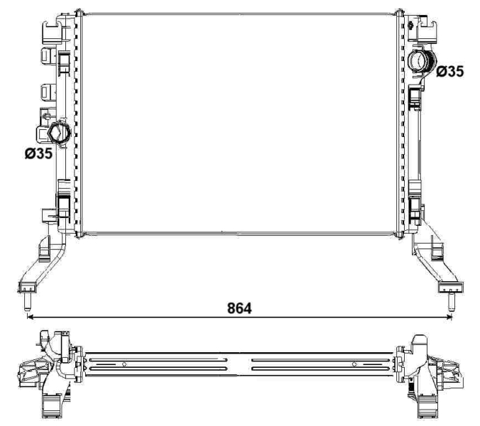 Radiateur NRF 53027