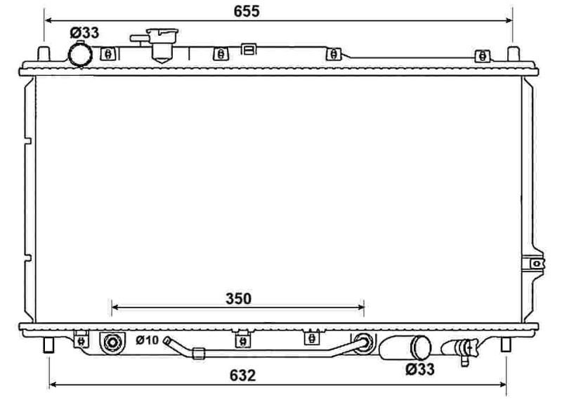 Radiateur NRF 53033