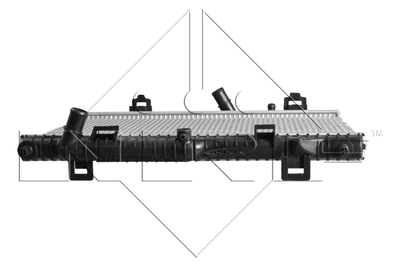 NRF Radiateur 53044