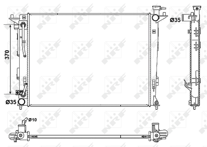 Radiateur NRF 53051