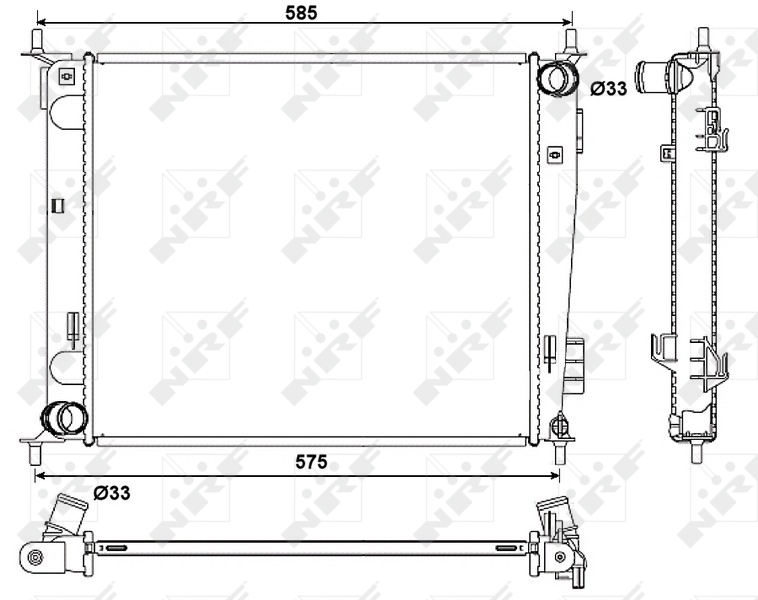 Radiateur NRF 53057