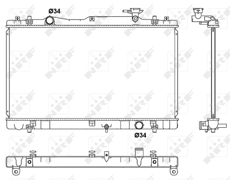 Radiateur NRF 53062