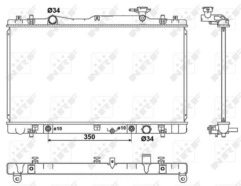 Radiateur NRF 53063