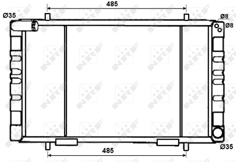 Radiateur NRF 53070