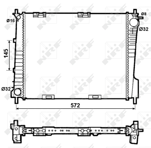 Radiateur NRF 53077