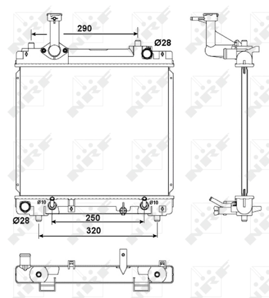 Radiateur NRF 53079