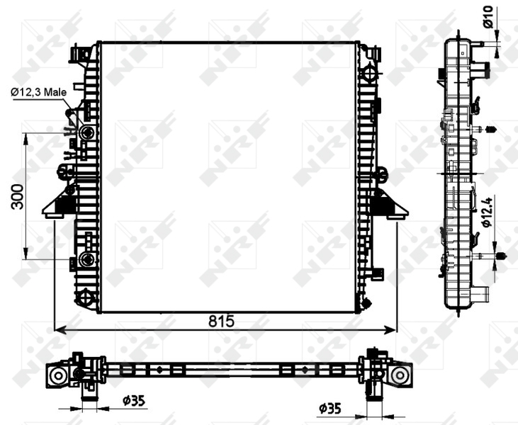 Radiateur NRF 53097