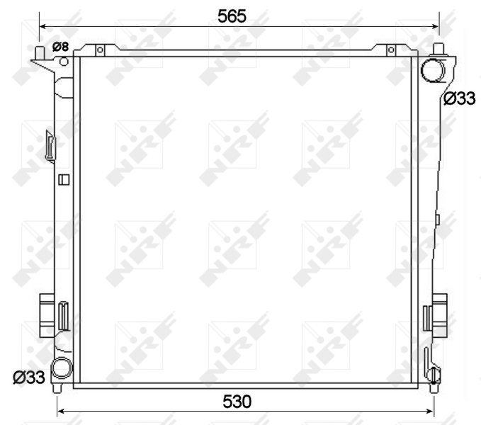 Radiateur NRF 53109