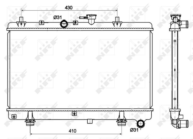 Radiateur NRF 53121