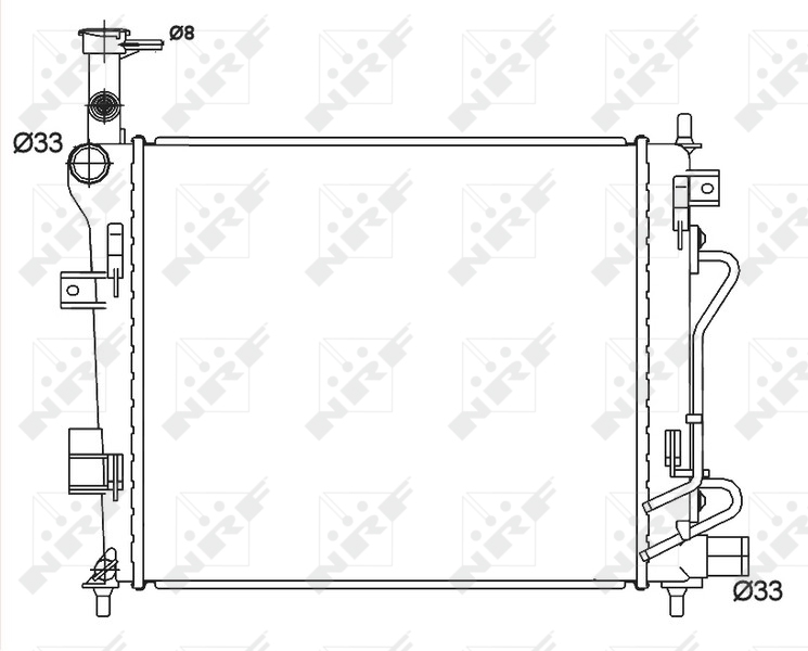 NRF Radiateur 53147
