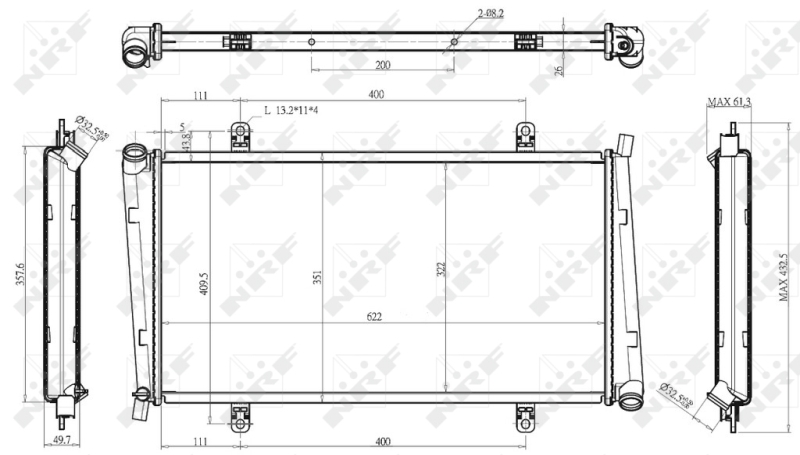 Radiateur NRF 53157