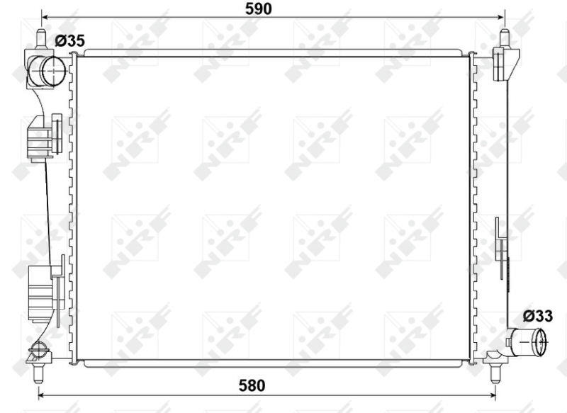 Radiateur NRF 53166