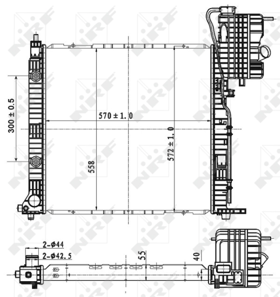 Radiateur NRF 53177