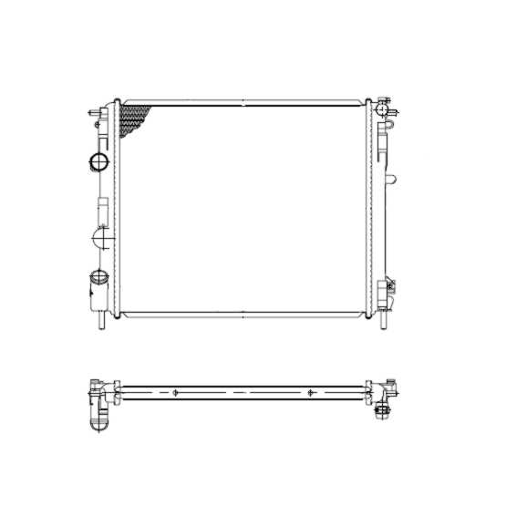 NRF Radiateur 53210