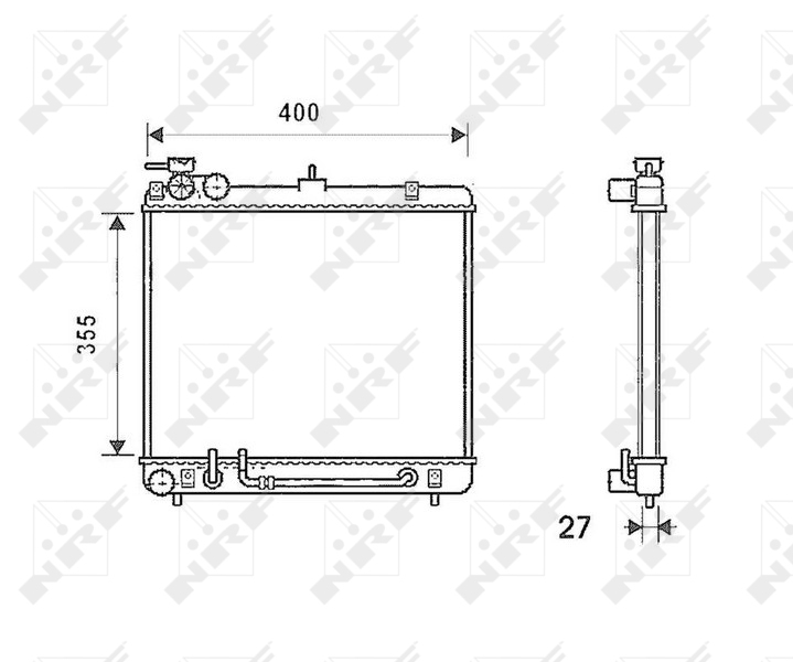 Radiateur NRF 53256