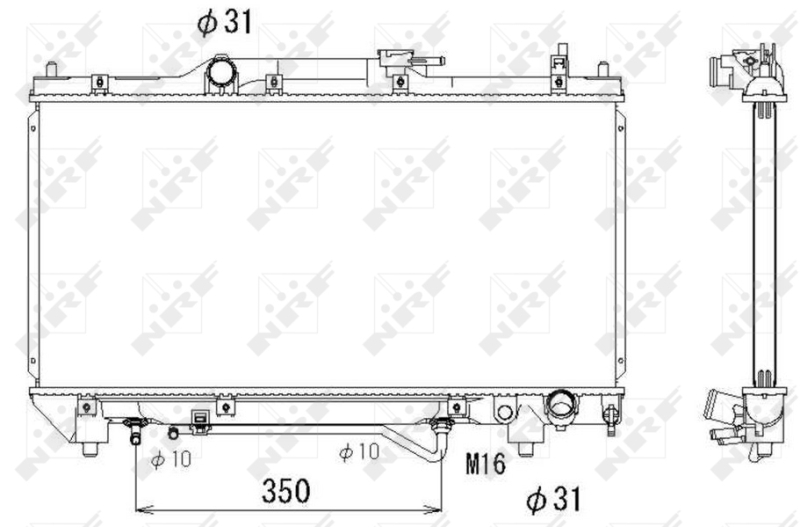 Radiateur NRF 53264