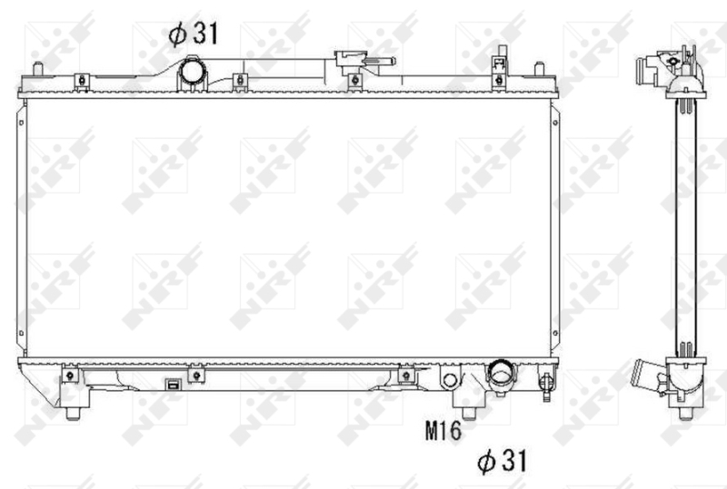 Radiateur NRF 53267