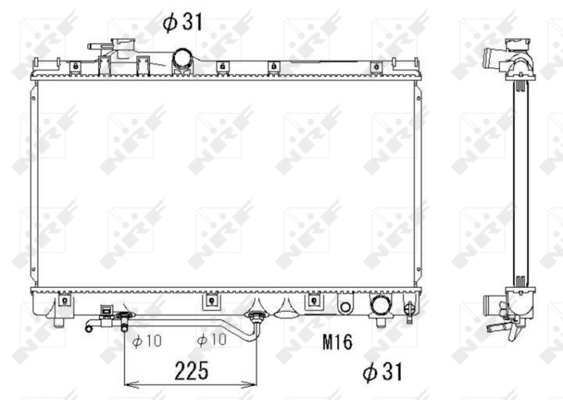 Radiateur NRF 53272