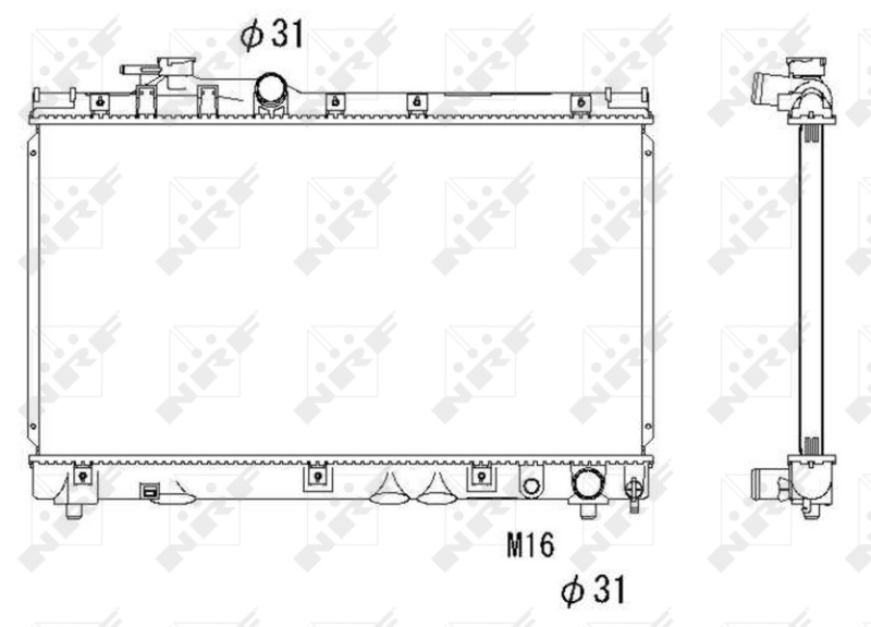 Radiateur NRF 53273