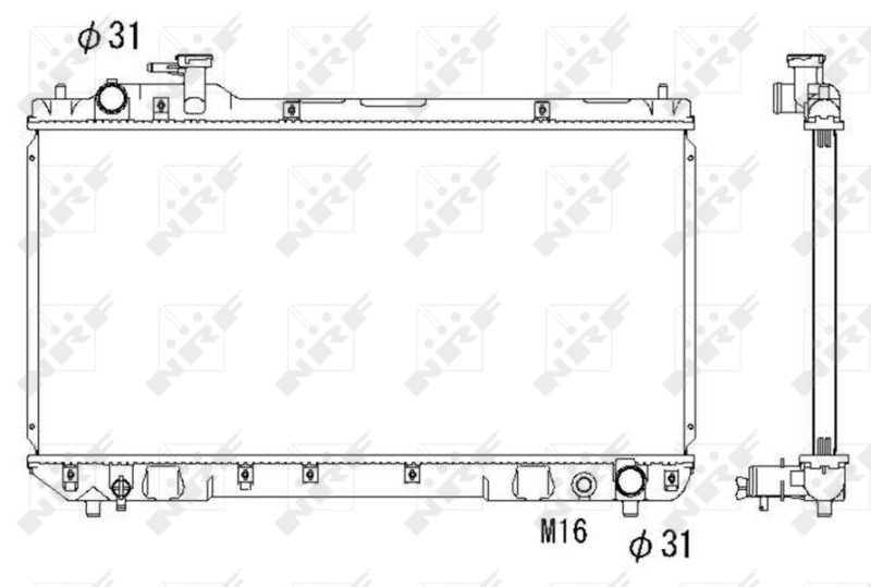 Radiateur NRF 53275