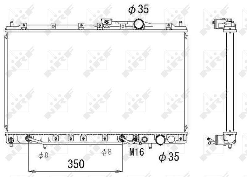 Radiateur NRF 53283