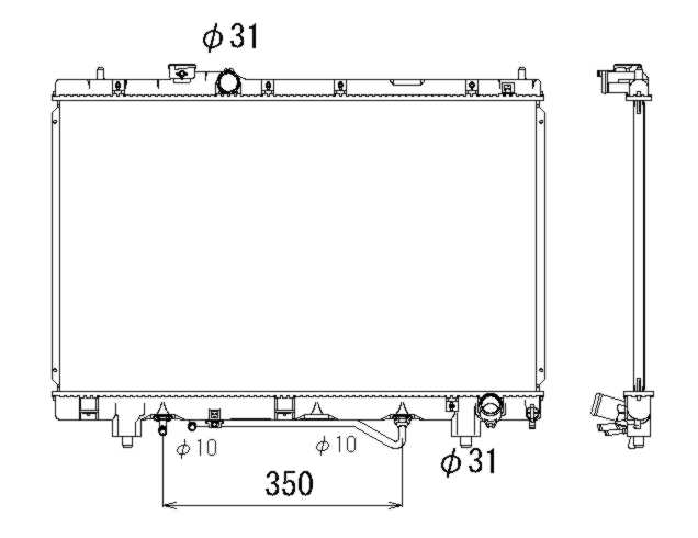 Radiateur NRF 53318