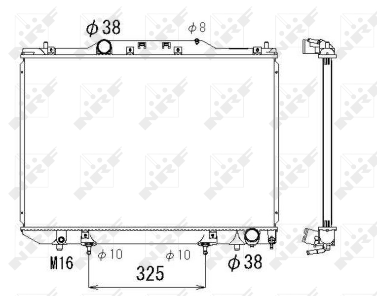 Radiateur NRF 53319