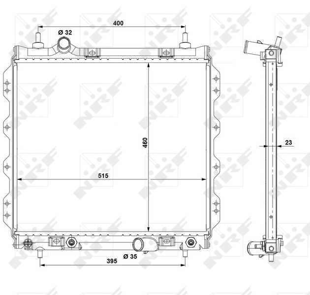 NRF Radiateur 53337