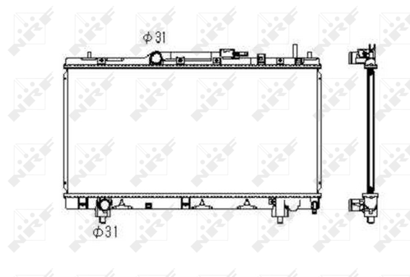 Radiateur NRF 53347