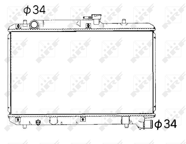 Radiateur NRF 53351