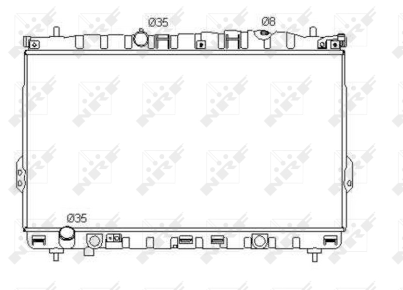 Radiateur NRF 53353