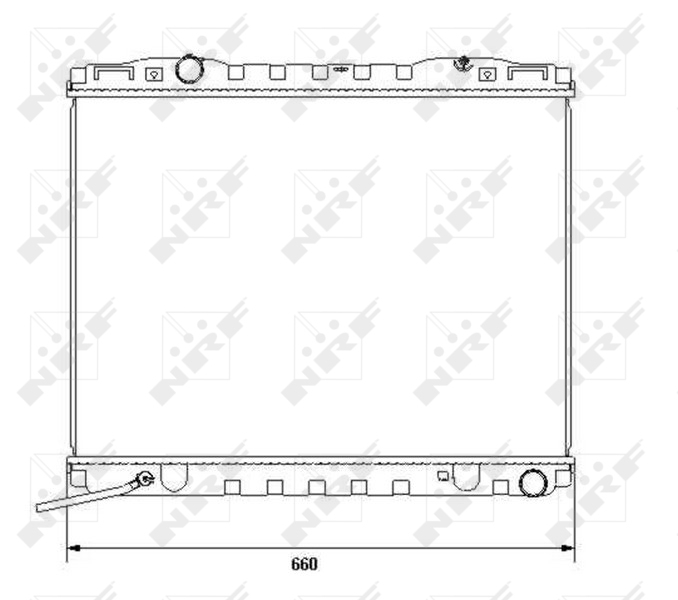 Radiateur NRF 53365