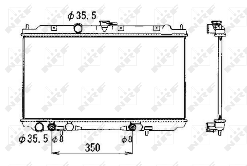 Radiateur NRF 53389