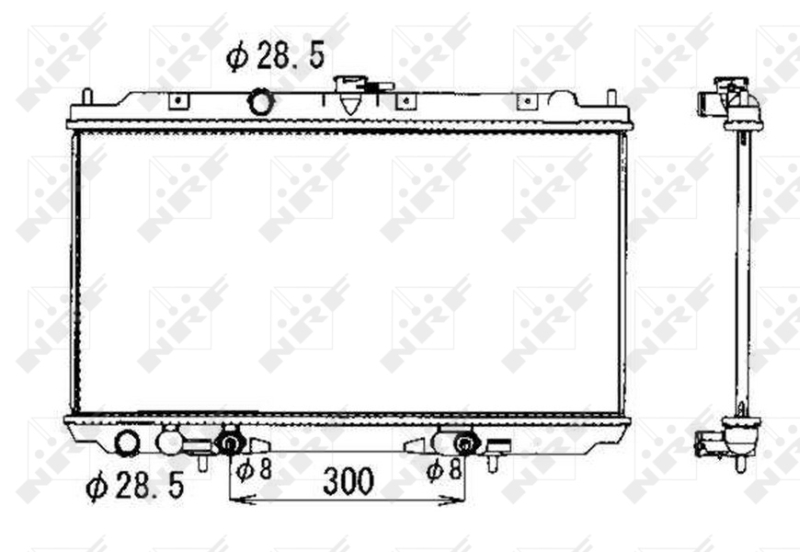 Radiateur NRF 53390