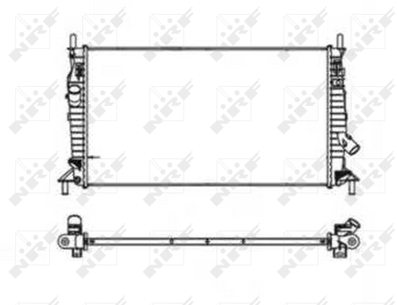 Radiateur NRF 53403