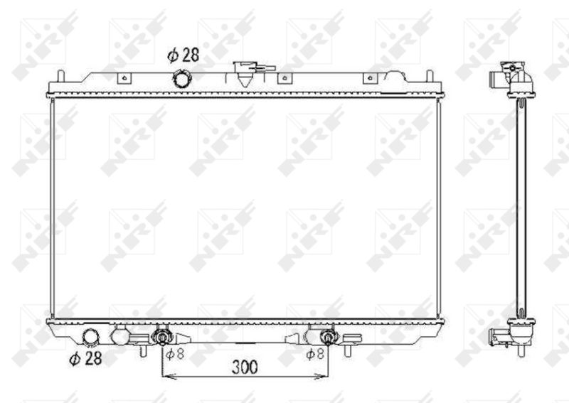 Radiateur NRF 53436