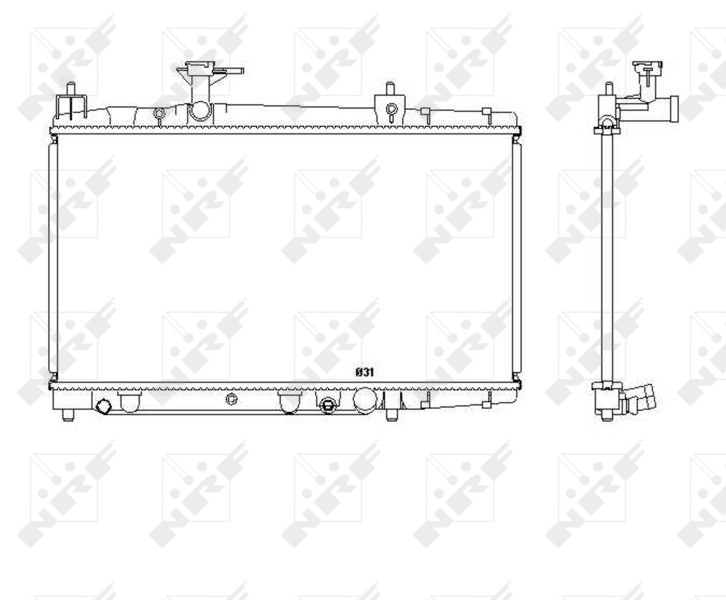 Radiateur NRF 53448