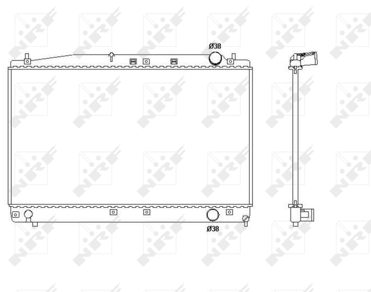 Radiateur NRF 53466