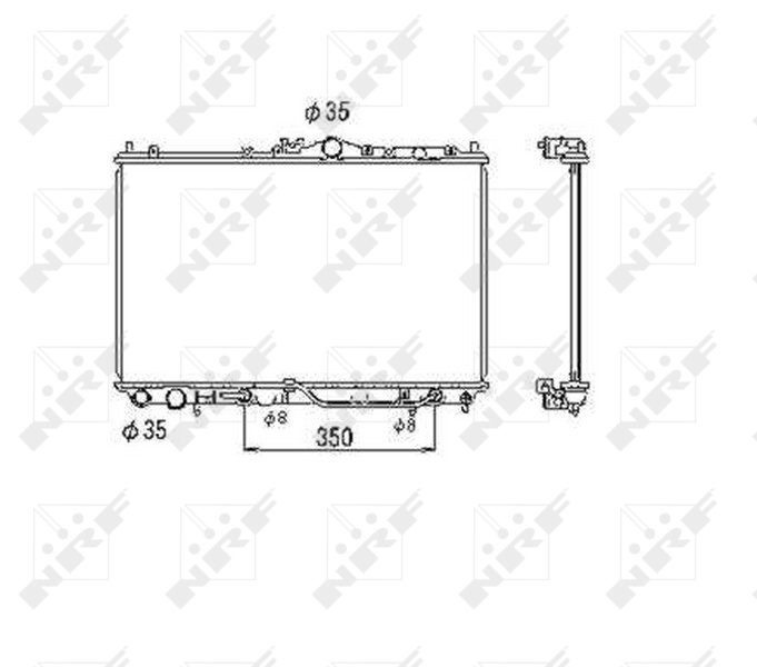 Radiateur NRF 53469