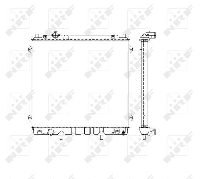 Radiateur NRF 53480