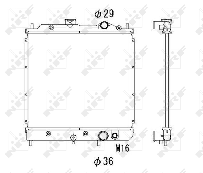 Radiateur NRF 53520