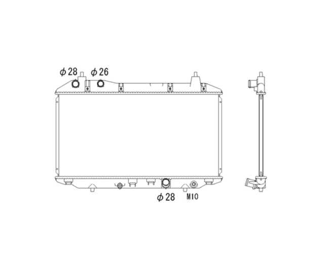 Radiateur NRF 53529