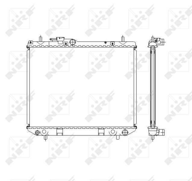 Radiateur NRF 53536