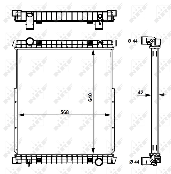 Radiateur NRF 53538