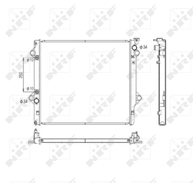 Radiateur NRF 53568