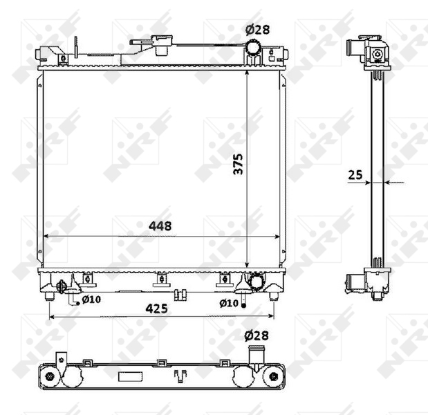 Radiateur NRF 53569