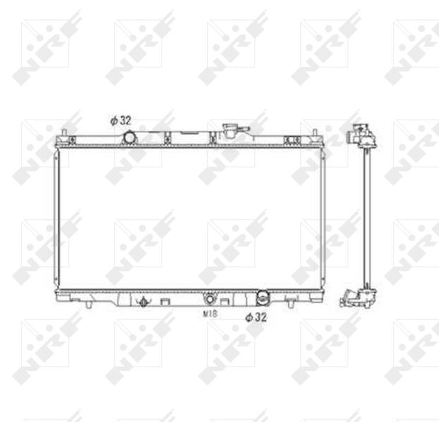 Radiateur NRF 53573